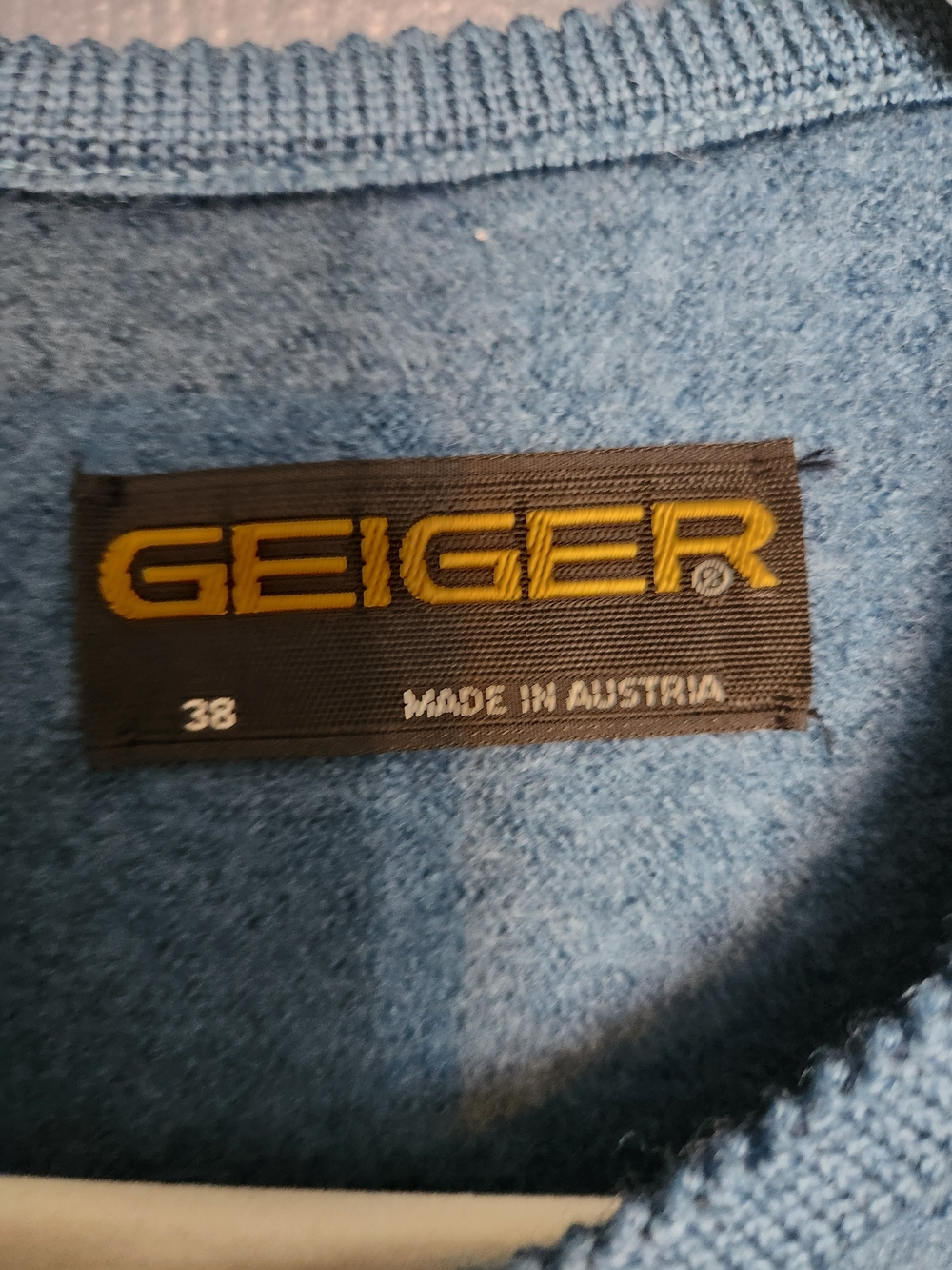 Geiger Teal Wool Button Front Jacket - Picture 4 of 5